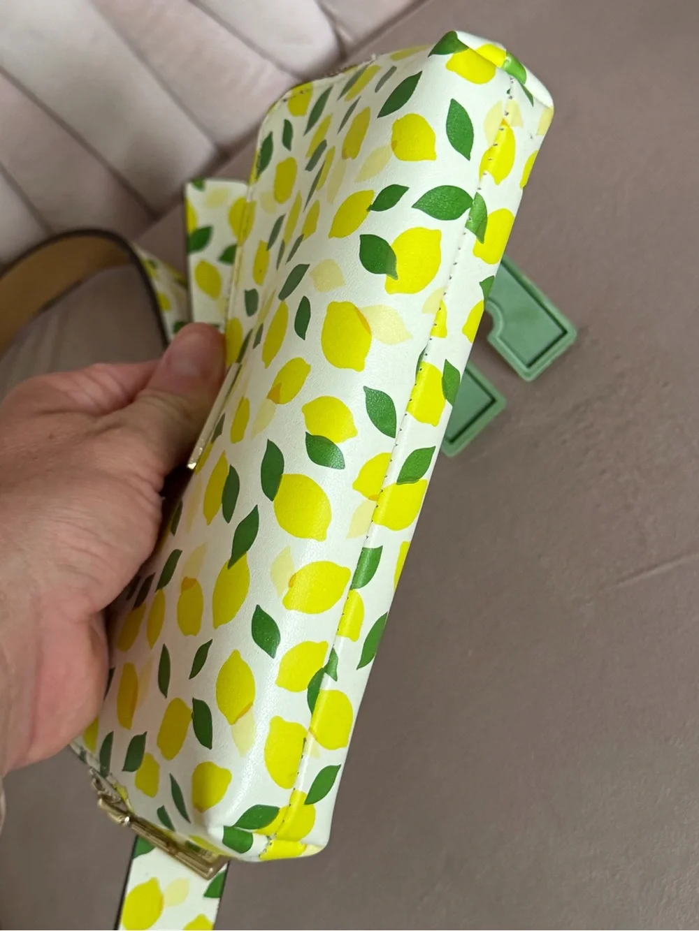 Kate Spade ♠️ Lemon Toss Belt Bag Sz L/XL 🍋